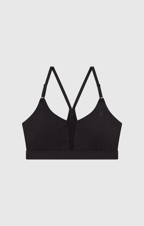 Champion Reggiseno Donna Performance Interlock Nero 117418-KK001 nero