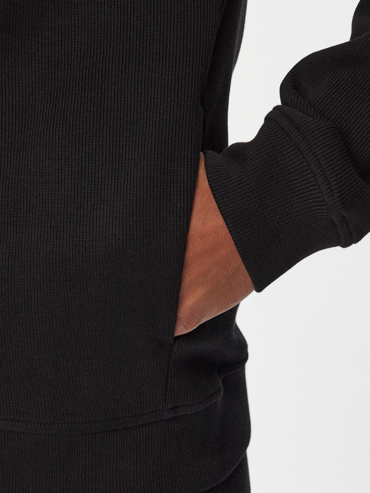 EA7 ARMANI felpa da uomo full zip 7M002233 AF21822 UC001 nera