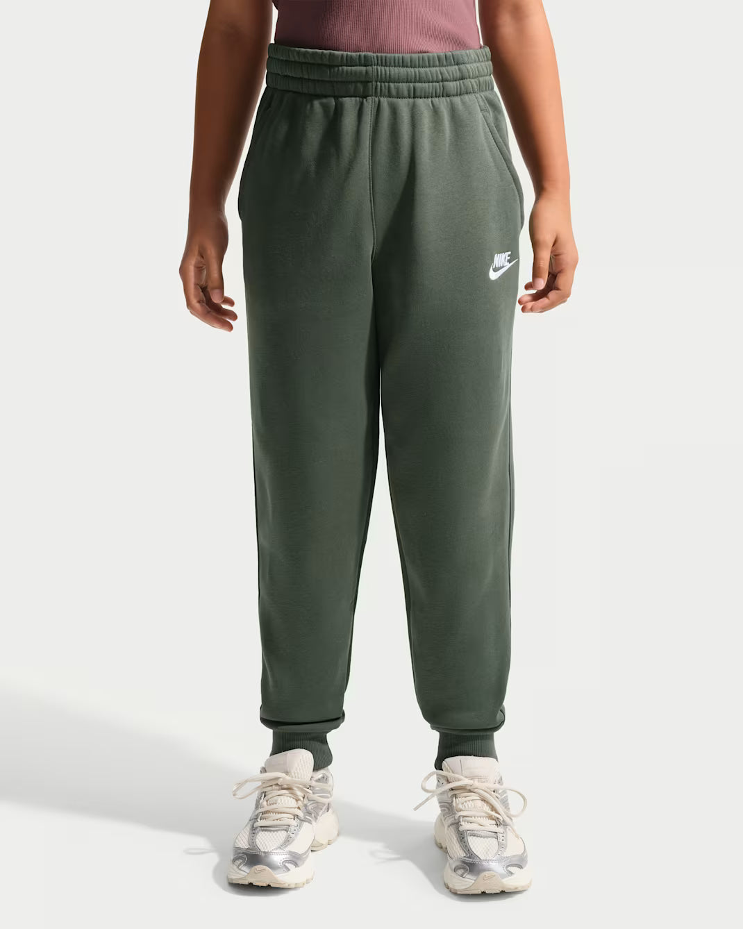 Nike pantalone sportivo junior Sportswear Club Fleece FD3008-305 verde