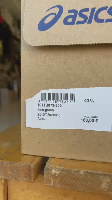 ASICS Gel-Trabuco 13 1011B973-300 Lime Green Trail Uomo | Massima aderenza e protezione