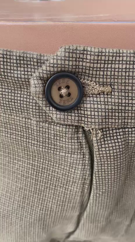 Trez Pantalone Uomo Microfantasia PRATT-1702STP M49604 340 Verde – casual, elegante, comfort uomo - video