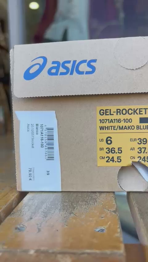 ASICS GEL-Rocket 12 1071A116-100 Bianco – Scarpa Indoor Uomo, Stabilità e Comfort video