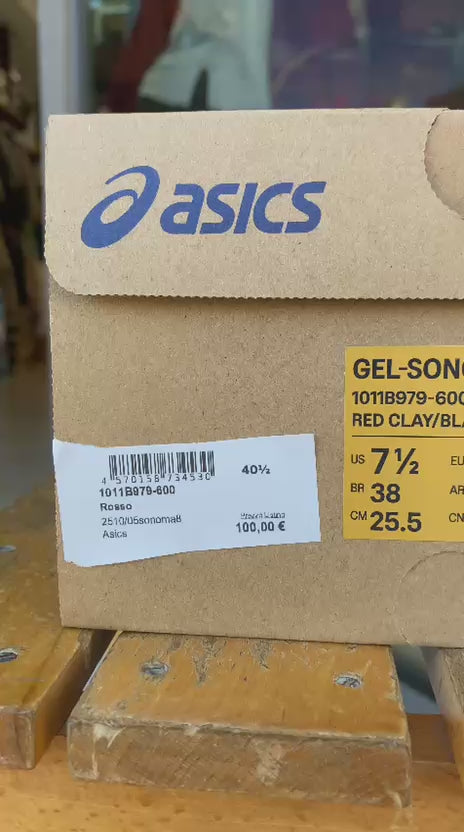 ASICS Gel-Sonoma 8 1011B979-600 Red Clay/Black | Trail running uomo ammortizzata resistente