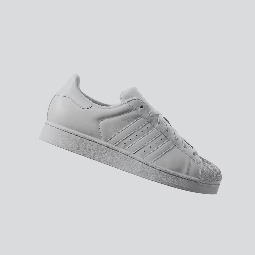 Adidas Originals scarpa sneakers da uomo Superstar II JI0080 bianca video