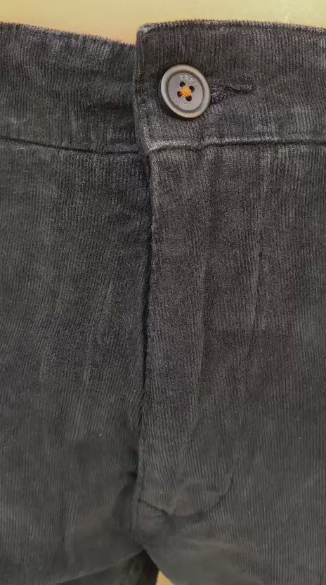 Trez Pantalone Uomo Velluto Millerighe M49592 238 PROT-CORD Blu – elegante, comfort, moda uomo - video
