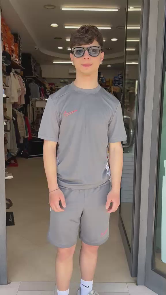 Nike maglietta da calcio uomo Academy Dri-Fit HJ3716-015 grigio