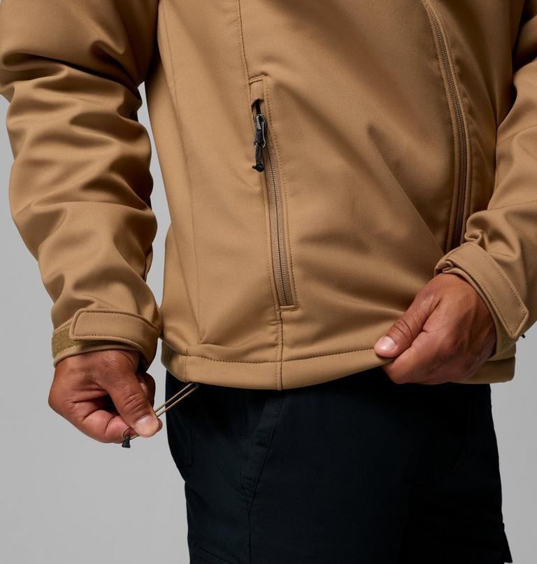 Columbia Giacca softshell da hiking con cappuccio Ascender™ II da uomo 2090454 257 beige