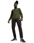 Puma Tuta da uomo in cotone con cerniera Clean Sweat Suit FL 585841 31 mirto