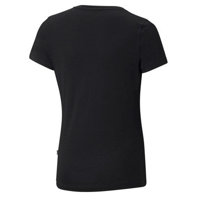 Puma t-shirt da ragazza manica corta ESS Logo Tee G 587029 01 nero