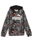 Puma felpa con cappuccio da ragazzo Futureverse 676829-01 nero