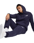 Puma tuta sportiva da uomo con cappuccio 676836-06 blu