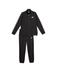 Puma Tuta in poliestere da uomo Tape poly suit 677429-01 nero