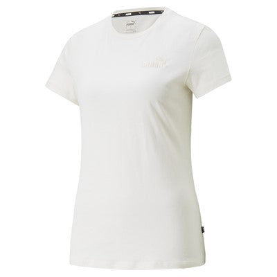 Puma T-shirt da donna manica corta Mini Logo ESS+ Embroidery Tee 848331-99 no color