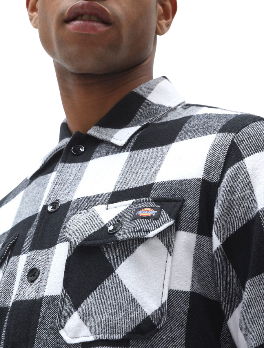 Dickies Camicia Uomo Sacramento Nera DK0A4XDZBLK1 | SportiamoWeb