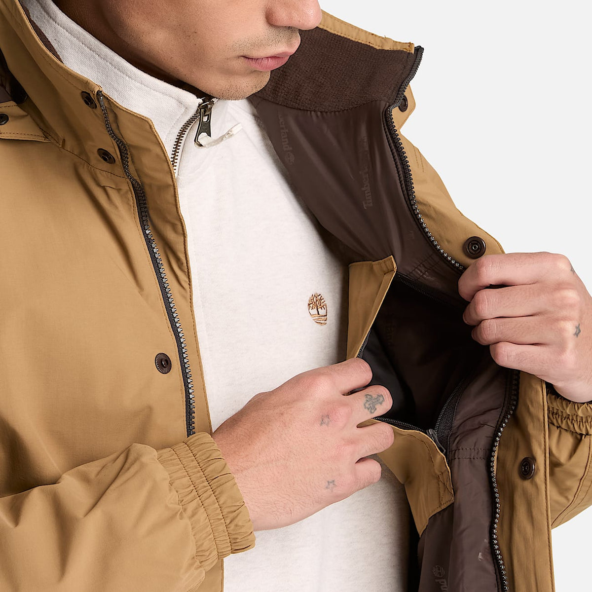 Timberland Bomber Termico Impermeabile da Uomo TBC0YH78 AKX marrone