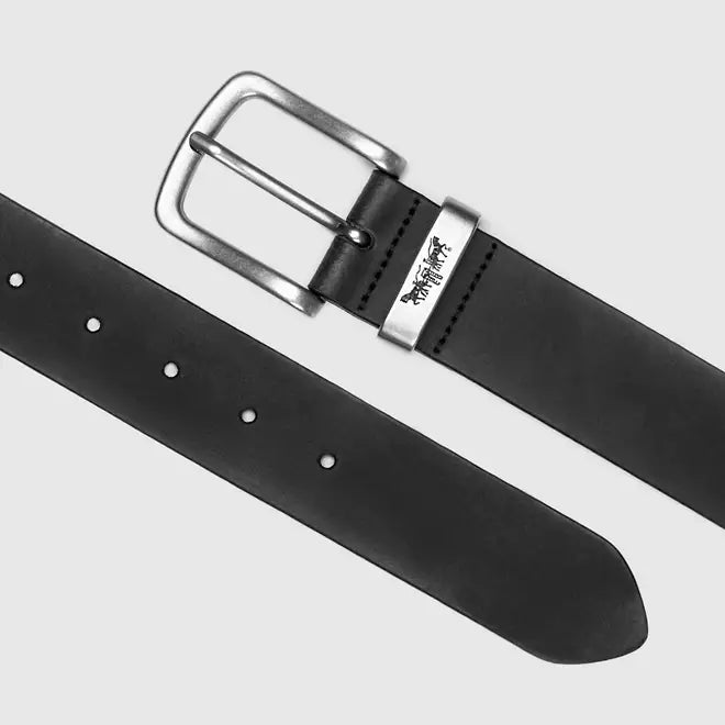 Levi's Cintura Two Horse con passante in metallo 002G40000 nero