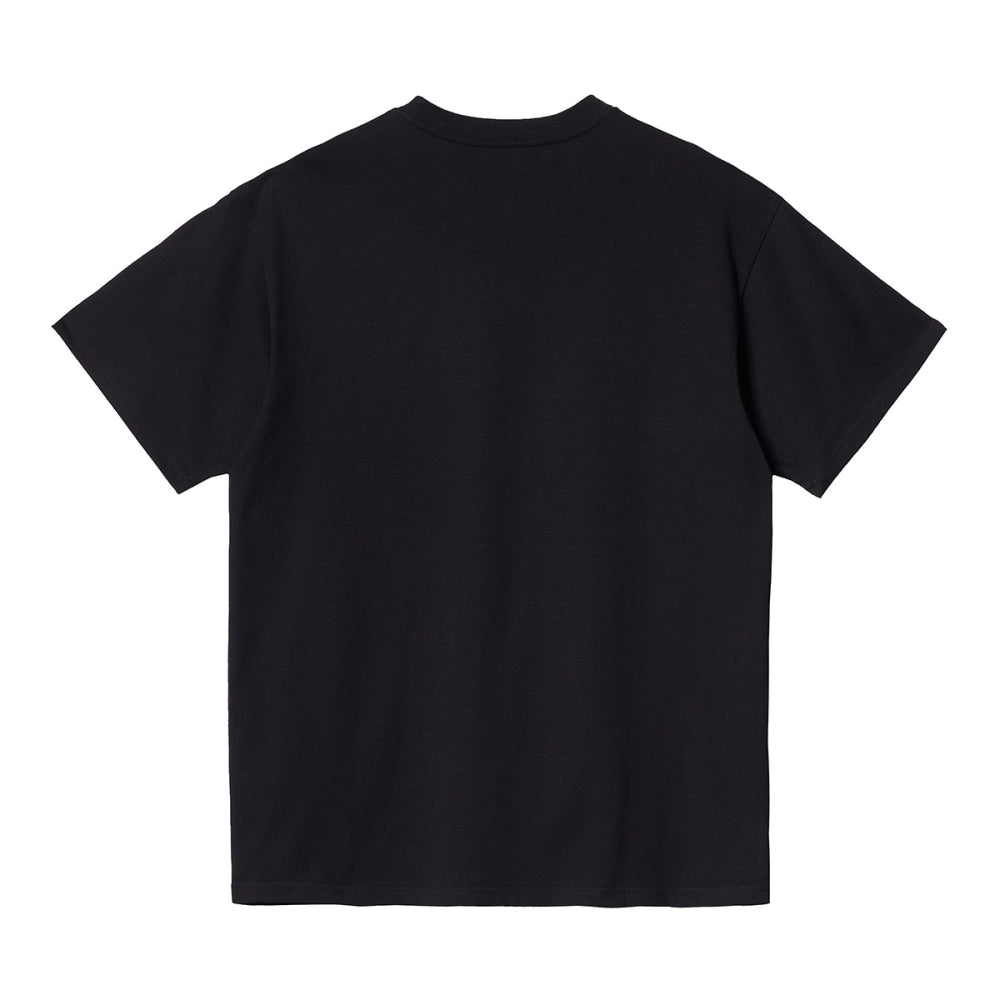 Carhartt T-shirt manica corta da uomo S/S Script Embroidery I030435 0D2 black