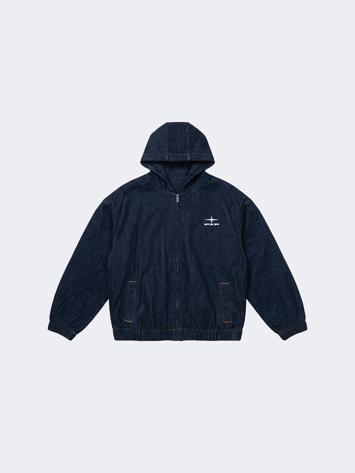 Project X Paris Giacca con cappuccio in denim snow 2693127 blu