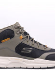 Skechers scarpa da Trail da uomo Escape Plan 2.0 Woodrock 51705 OLBK verde oliva-nero