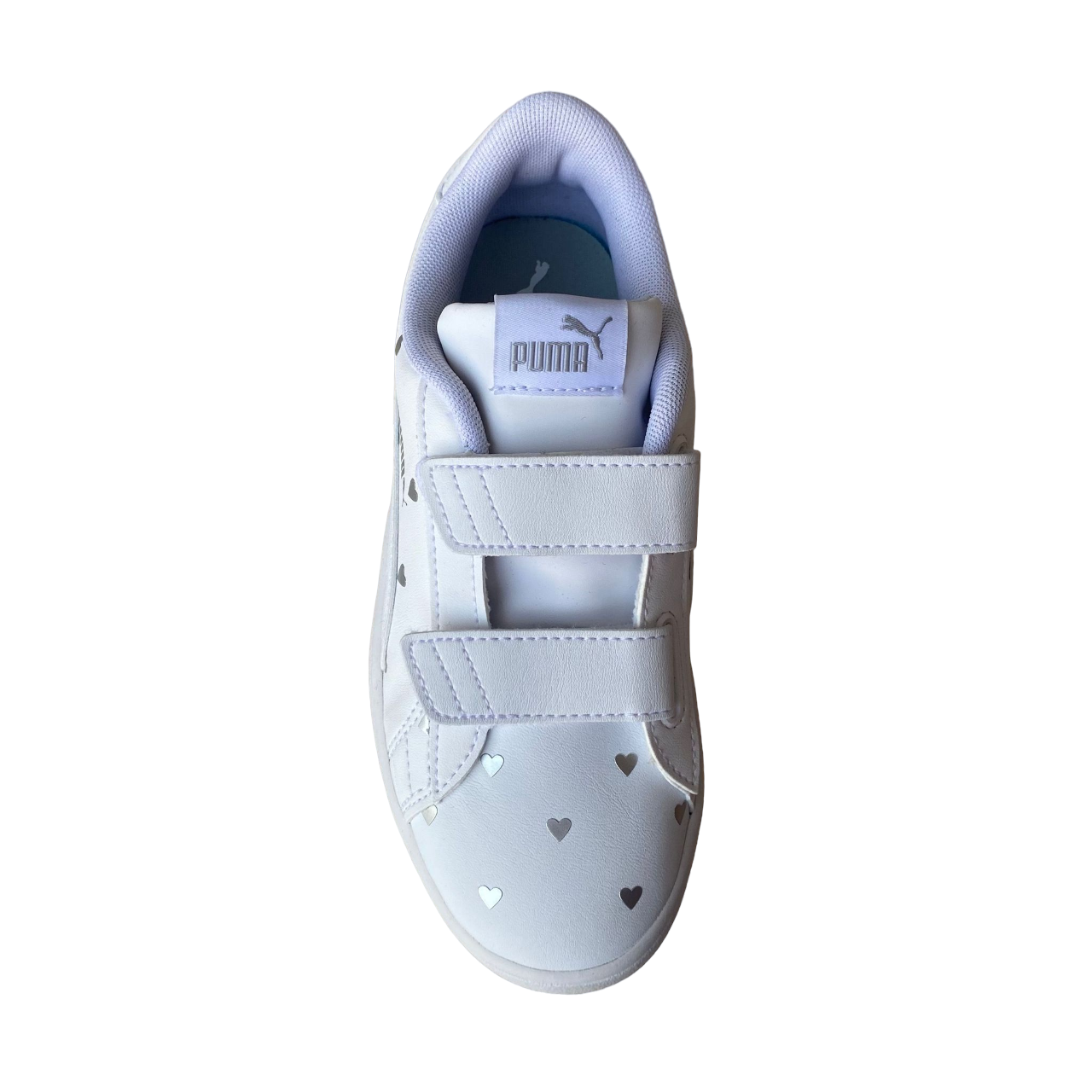 Puma sneakers da bambina Smash v2 L Studs V PS 374844 02 white