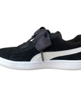 Puma sneakers da bambina Smash V2 Ribbon AC PS 366004 01 black-white