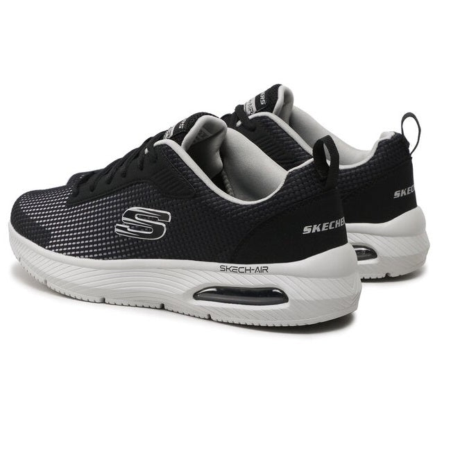 Skechers scarpa sportiva da walking e fitness da uomo Skyline Alphaborne 52650 BKW black