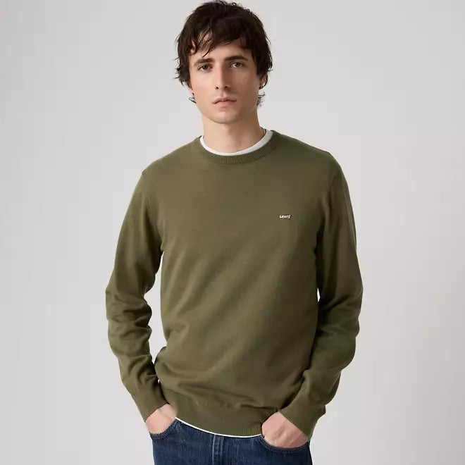 Levi's Maglia da uomo Housemark leggera A72070049 verde