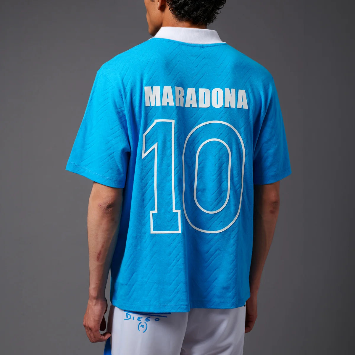 Dolly Noire Maradona Polo Tee TS1247-T6-03 celeste