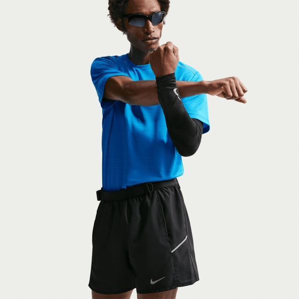 Nike pantaloncino sportivo da uomo Miler Men's Dri-FIT 12.5cm IF2060-010 nero