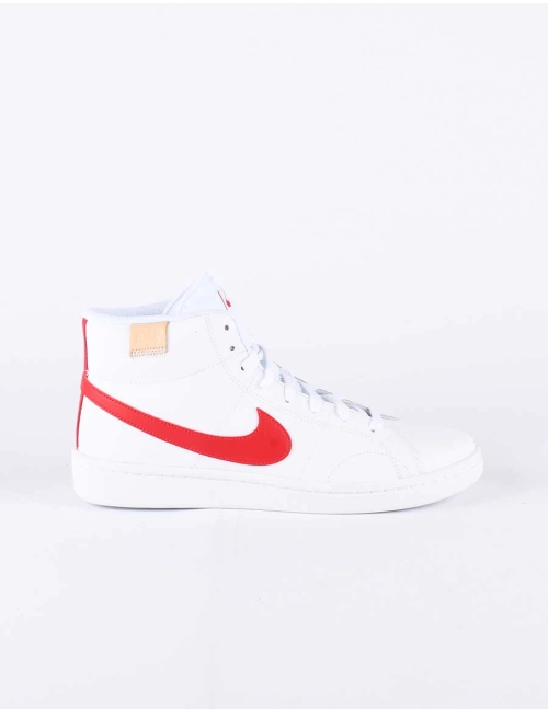 Nike Court Royale 2 Mid CQ9179 101 Uomo Bianco Rosso - Sneakers Alte