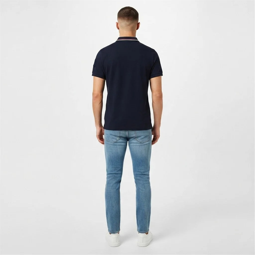 Aeronautica Italiana polo manica corta da uomo ARE6PL031066U blu