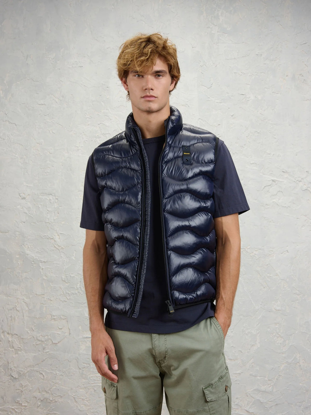 Blauer SMANICATO IMBOTTITO OVATTA TERMICA DANNY 26WBLUX02055 005958 888 blu