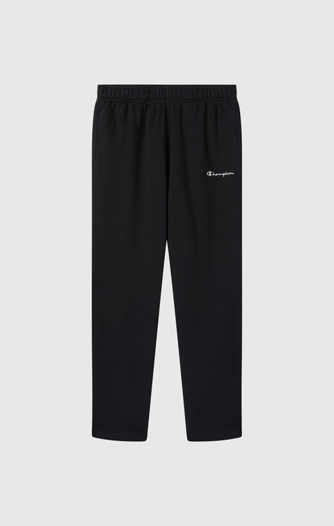 Champion pantalone sportivo da uomo in cotone felpato 221801-KK001 Nero