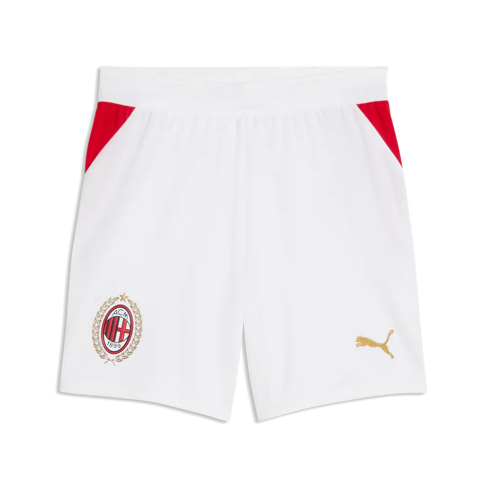 Puma pantaloncino junior da calcio Milan Lontano ACM Shorts Replica 784150-02 bianco