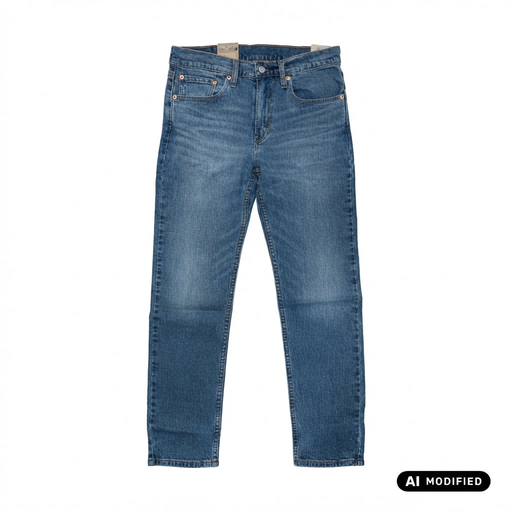 Levi's pantalone jeans 502 Taper 295071317 blu medio