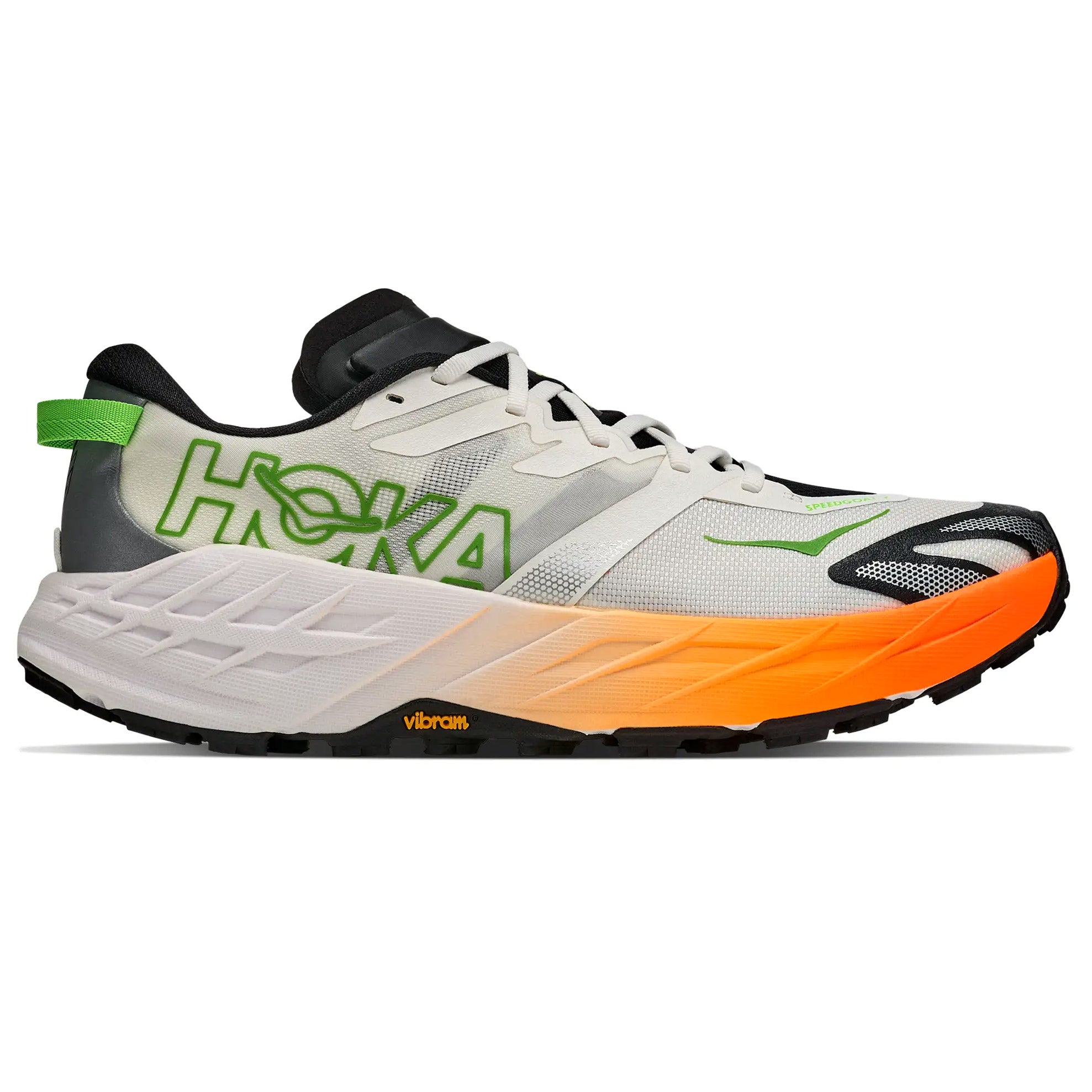 Hoka Speedgoat 7 1171928-FNTN Scarpa Trail Uomo Grigio