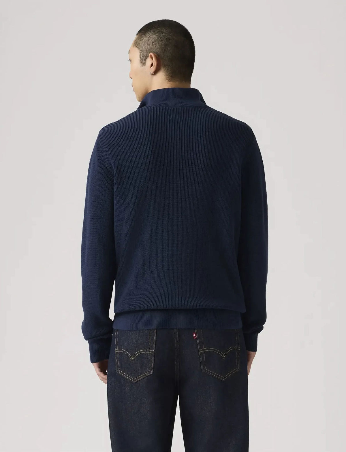 Levi's Felpa Housemark con cerniera corta 0058U0000