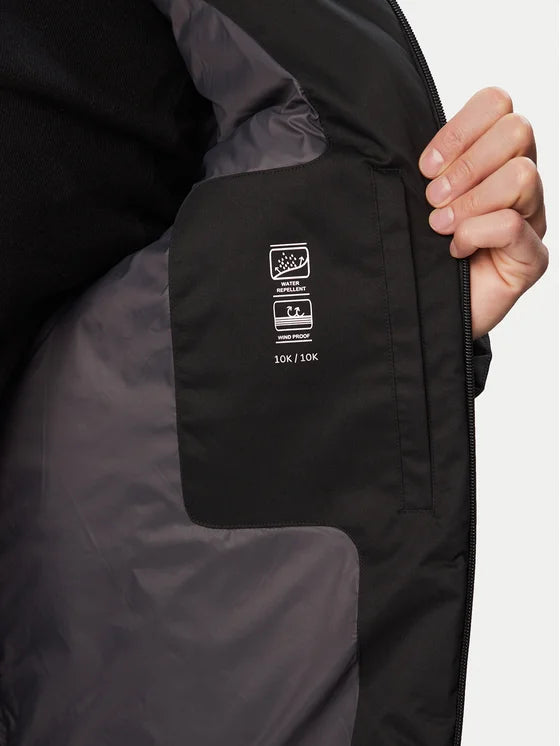 EA7 ARMANI giubbotto Caban da uomo con cappuccio 7M002375 AF15952 UC001 nero