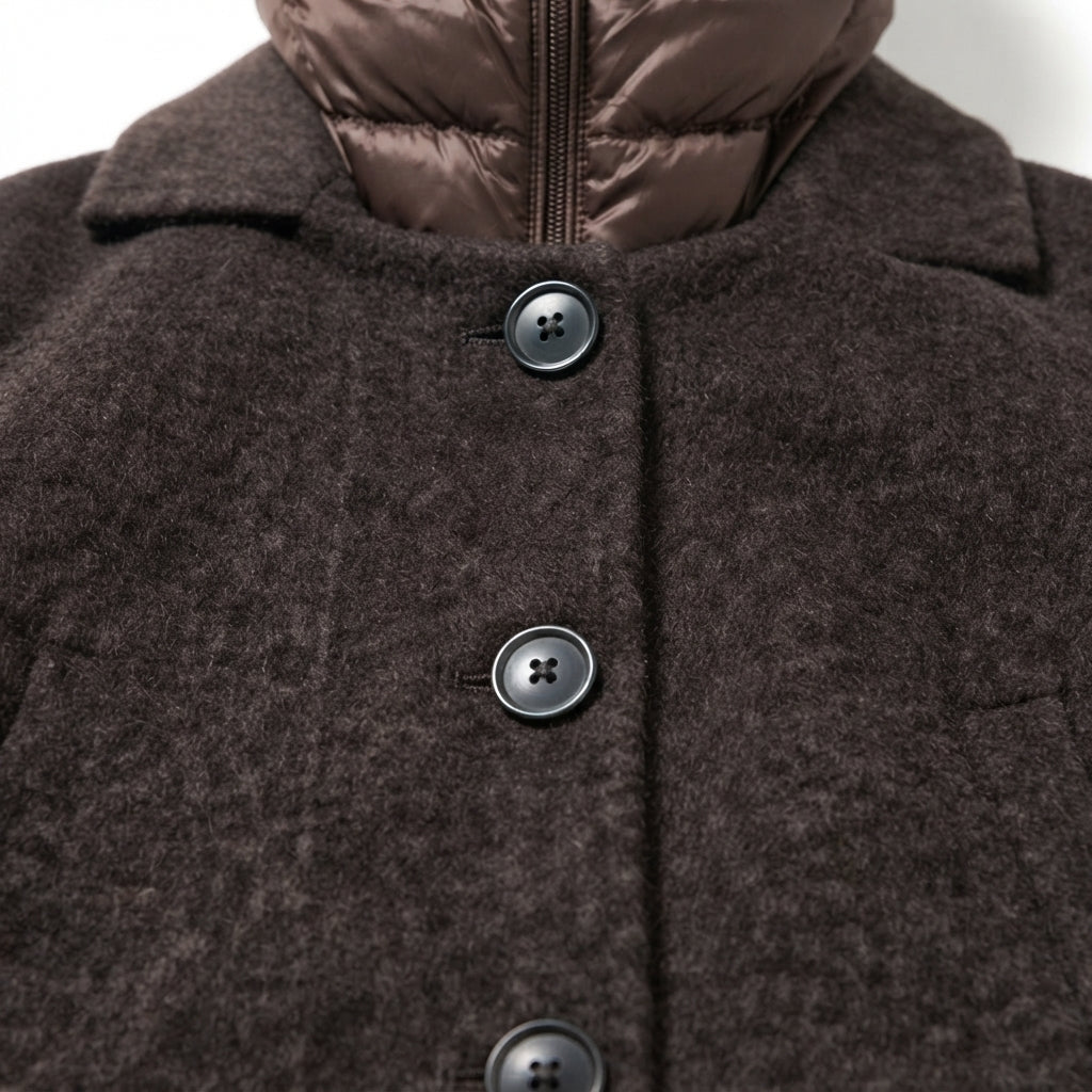 Bomboogie cappotto con piumino da donna CW9721TWLA6 148 bronzo
