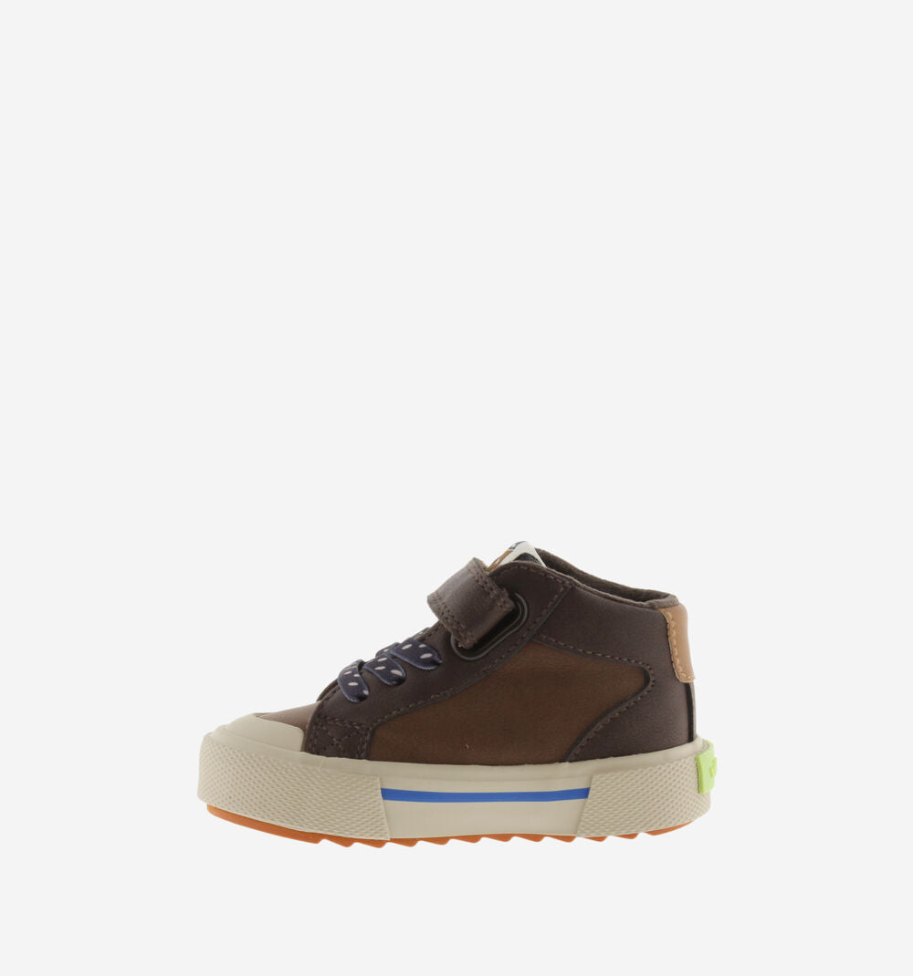 Victoria Sneakers Alta Bimbo Tribu 1065204 Marrone - Scarpe Junior Velcro
