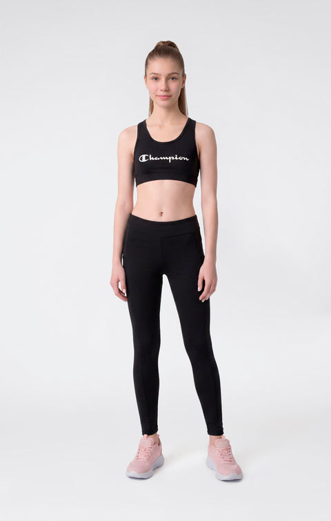 Champion Reggiseno Sportivo Ragazza C-Tech 405141-KK001 nero