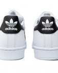 Adidas Originals sneakers unisex da ragazzo Superstar J C77154 white-black