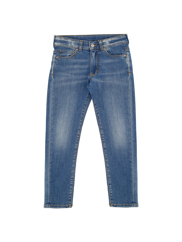 Please Pantalone Jeans PHCB64B1670 blu denim