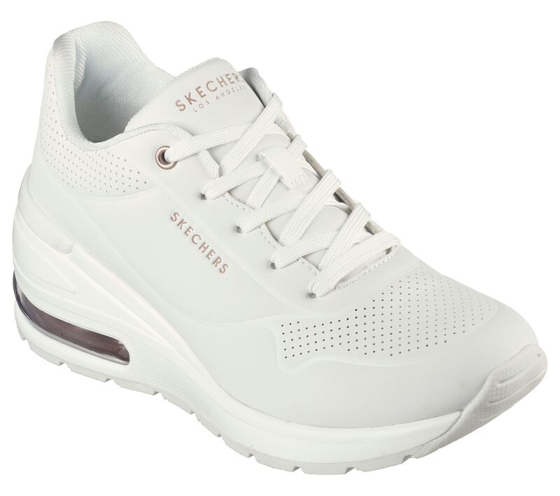 Skechers sneakers da donna Million Air Elevated Air 155401/WHT white