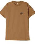 Obey T-shirt manica corta da uomo Hong Kong Photo Classic 165263410 marrone