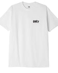 Obey T-Shirt manica corta da uomo Visual Design Studio Classico 165263415 bianco