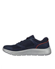 Skechers sneakers da uomo Go Walk Flex 216480/NVOR blu-arancione