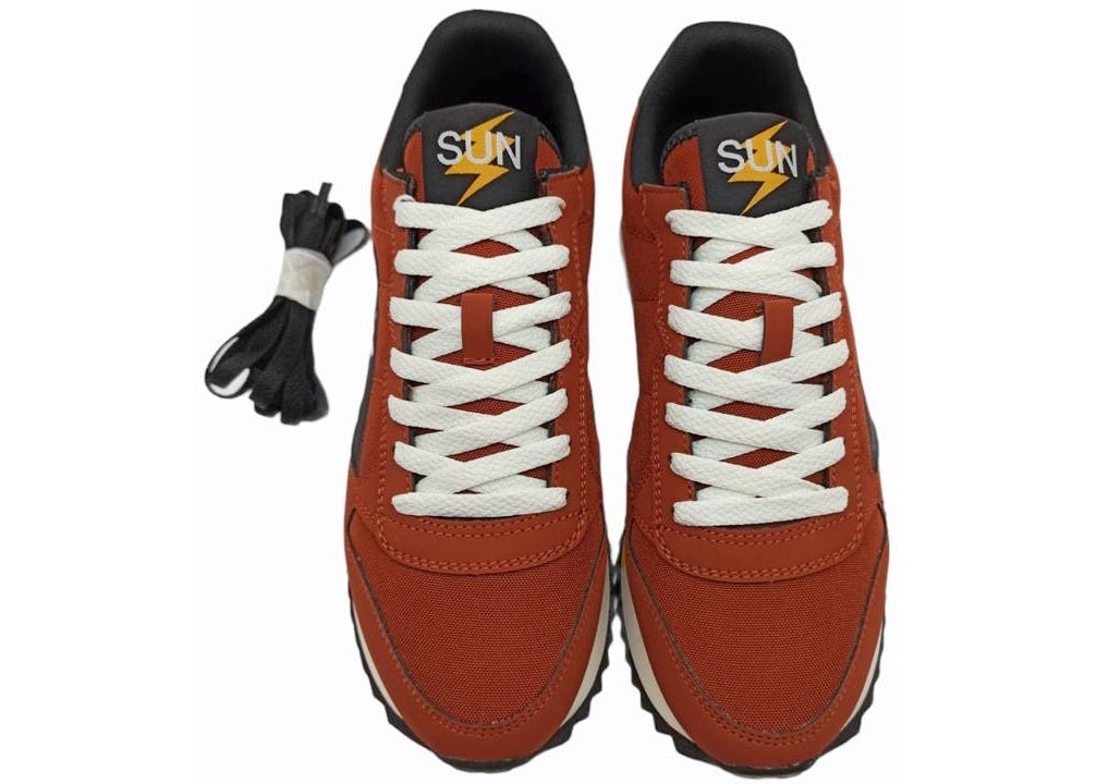Sun68 scarpa sneakers da uomo Niki Solid Nylon Z41116 36 ruggine