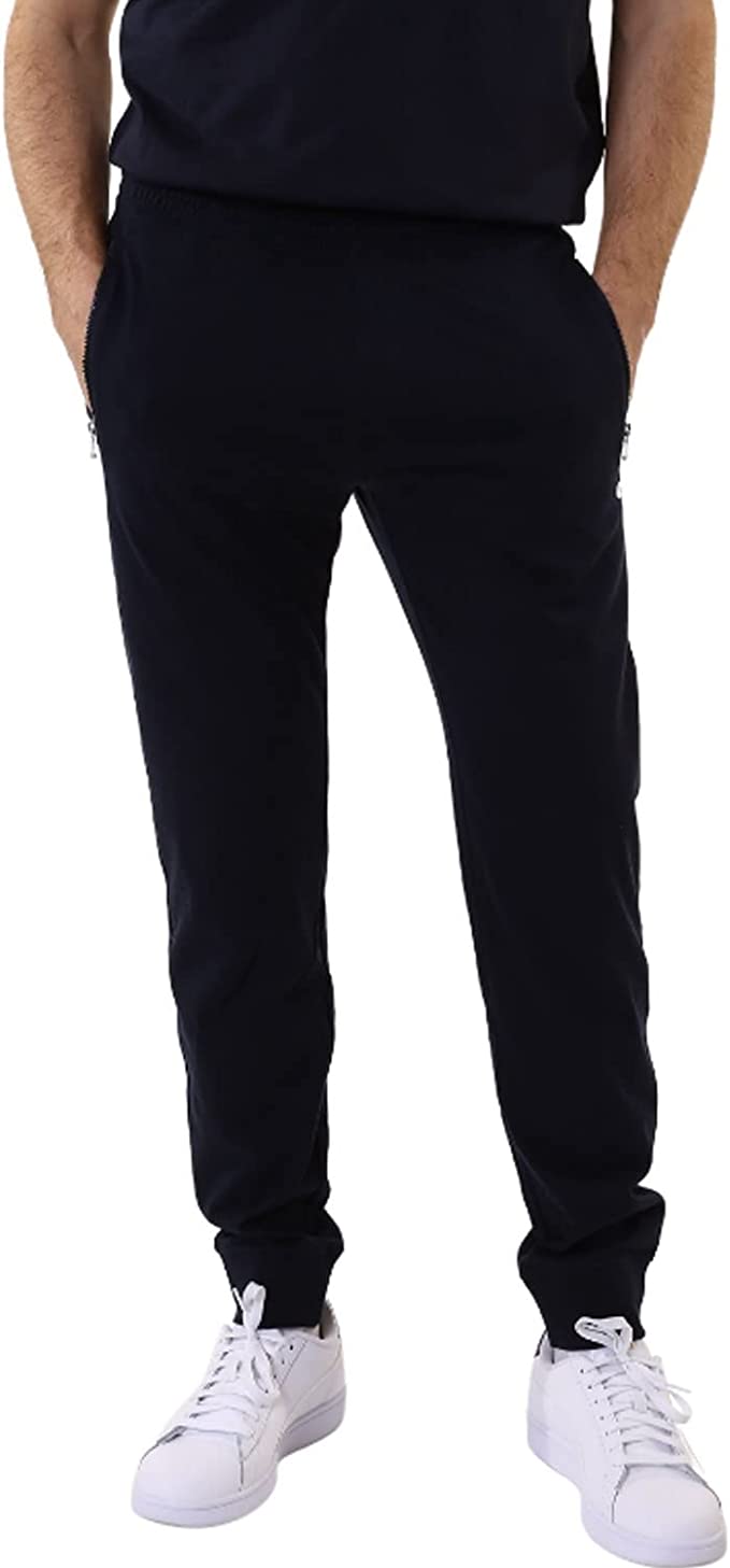 Champion Pantalone di tuta sportivo da uomo Legacy Authentic Pro Jersey con cerniera alle tasche 217435 BS501 NNY navy