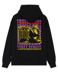 Propaganda felpa con cappuccio e tasca a marsupio Trash Hoodie 22FWPRFE758-01 black